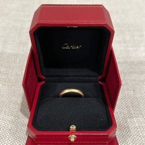 Cartier 1895 Yellow Gold Wedding Band 4mm